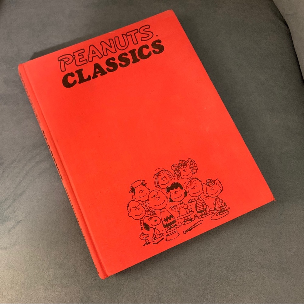 1970 Peanuts Classics Comic Hardcover Book